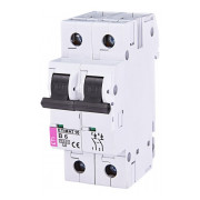 Автоматичний вимикач ETI ETIMAT 10 (10кА) 2p B 6А міні-фото