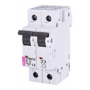 Автоматичний вимикач ETI ETIMAT 10 (10кА) 2p B 10А міні-фото