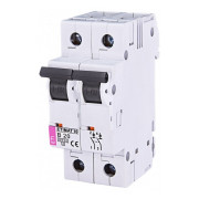 Автоматичний вимикач ETI ETIMAT 10 (10кА) 2p B 20А міні-фото