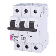 Автоматичний вимикач ETI ETIMAT 10 (10кА) 3p C 4А міні-фото
