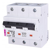 Автоматичний вимикач ETI ETIMAT 10 (20кА) 3p C 80А міні-фото