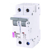 Автоматичний вимикач ETI ETIMAT 6 (6кА) 2p B 6А міні-фото