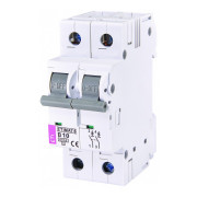 Автоматичний вимикач ETI ETIMAT 6 (6кА) 2p B 10А міні-фото