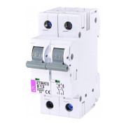 Автоматичний вимикач ETI ETIMAT 6 (6кА) 2p B 13А міні-фото