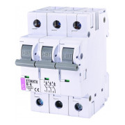 Автоматичний вимикач ETI ETIMAT 6 (6кА) 3p B 6А міні-фото