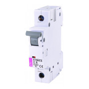 Автоматичний вимикач ETI ETIMAT 6 (6кА) 1p C 6А міні-фото