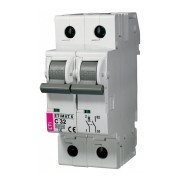 Автоматичний вимикач ETI ETIMAT 6 (6кА) 1p+N C 32А міні-фото