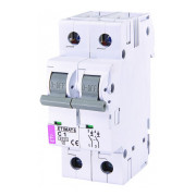 Автоматичний вимикач ETI ETIMAT 6 (6кА) 2p C 1А міні-фото