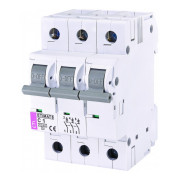 Автоматичний вимикач ETI ETIMAT 6 (6кА) 3p C 1А міні-фото