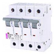 Автоматичний вимикач ETI ETIMAT 6 (6кА) 3p+N C 10А міні-фото