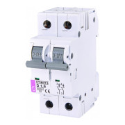 Автоматичний вимикач ETI ETIMAT 6 (6кА) 2p D 1,6А міні-фото