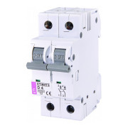 Автоматичний вимикач ETI ETIMAT 6 (6кА) 2p D 4А міні-фото