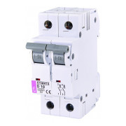 Автоматичний вимикач ETI ETIMAT 6 (6кА) 2p D 10А міні-фото
