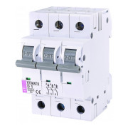 Автоматичний вимикач ETI ETIMAT 6 (6кА) 3p D 1А міні-фото