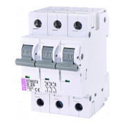 Автоматичний вимикач ETI ETIMAT 6 (6кА) 3p D 25А міні-фото