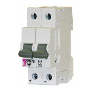 Автоматичний вимикач ETI ETIMAT P10 DC (10кА) 2p C 10А міні-фото