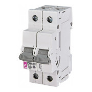 Автоматичний вимикач ETI ETIMAT P10 (10кА) 2p C 2А міні-фото