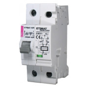 Автоматический выключатель с Д/У ETI ETIMAT RC (10кА) 1p C 6А мини-фото