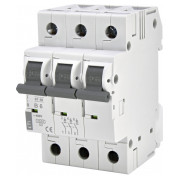 Автоматичний вимикач ETI ST-68 (4,5кА) 3p B 6А міні-фото