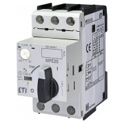 Автоматический выключатель защиты двигателя ETI MPE25-0,16 Ir=0,1-0,16А мини-фото