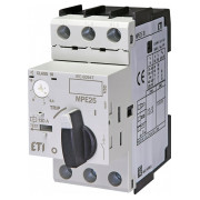 Автоматичний вимикач захисту двигуна ETI MPE25-10 Ir=6,3-10А міні-фото