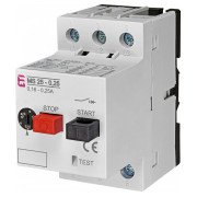 Автоматический выключатель защиты двигателя ETI MS25-0,25 Ir=0,16-0,25А мини-фото