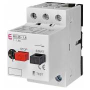 Автоматический выключатель защиты двигателя ETI MS25-1,6 Ir=1-1,6А мини-фото