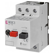 Автоматический выключатель защиты двигателя ETI MS25-4 Ir=2,5-4А мини-фото