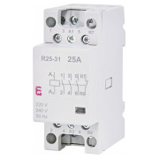 Контактор модульний ETI R 25-31 25A 230V AC 3NO+1NC міні-фото