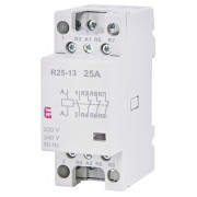 Контактор модульний ETI R 25-13 25A 230V AC 1NO+3NC міні-фото