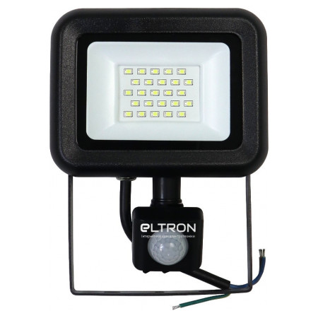 Прожектор світлодіодний GALAXY LED ДО-15Sen з датчиком руху 20Вт 5000K IP65 чорний (С13936) фото