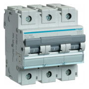 Автоматичний вимикач Hager HLF390S 3P 10kA C-100A 4.5M міні-фото