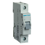 Автоматичний вимикач Hager MC100A 1P 6kA C-0.5A 1M міні-фото