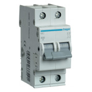 Автоматичний вимикач Hager MC200A 2P 6kA C-0.5A 2M міні-фото