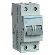 Автоматичний вимикач Hager MC216A 2P 6kA C-16A 2M міні-фото