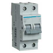 Автоматичний вимикач Hager MC220A 2P 6kA C-20A 2M міні-фото