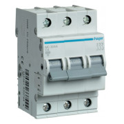 Автоматичний вимикач Hager MC304A 3P 6kA C-4A 3M міні-фото