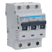 Автоматичний вимикач Hager NDN325 3P 10kA D-25A 3M міні-фото