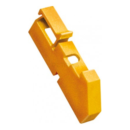 Ізолятор DIN IEK для нульових шин жовтий (YIS21) фото