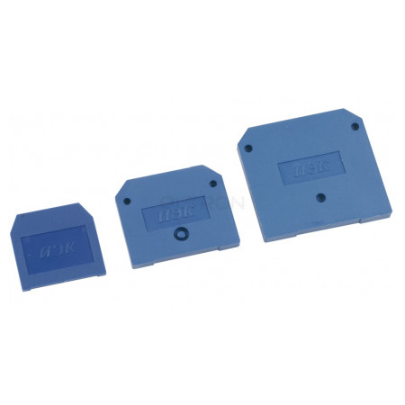 Заглушка для зажима наборного IEK ЗНИ-35 мм² синяя (YZN10D-ZGL-035-K07) фото