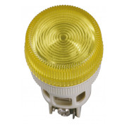 Лампа IEK ENR-22 неон d22 мм желтая 240В мини-фото
