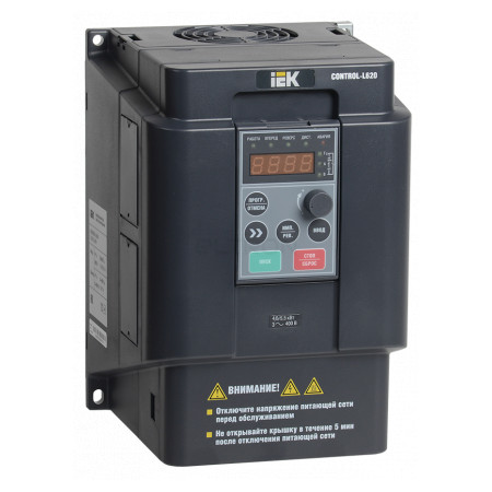 Преобразователь частоты IEK CONTROL-L620 3ф/380В 4/5,5 кВт (CNT-L620D33V004-055TE) фото