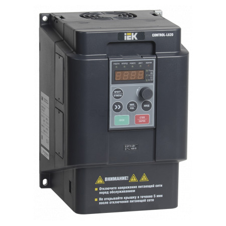 Перетворювач частоти IEK CONTROL-L620 3ф/380В 5,5/7,5 кВт (CNT-L620D33V055-075TE) фото