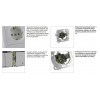 Светорегулятор (диммер) IEK BOLERO поворотный 600W с подсветкой белый СВ01-01-0-ББ изображение 2 (особенности)
