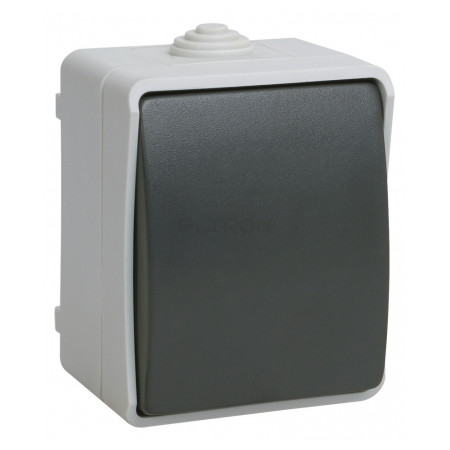 Выключатель IEK ФОРС одноклавишный для наружной установки (IP54) ВС20-1-0-Фср (EVS10-K03-10-54-Dc) фото