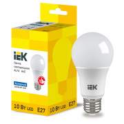 Лампа світлодіодна IEK LED ALFA A60 (груша) 10Вт 230В 6500К E27 міні-фото