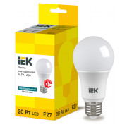 Лампа світлодіодна IEK LED ALFA A60 (груша) 20Вт 230В 4000К E27 міні-фото
