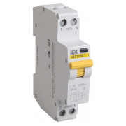Автоматический выключатель дифференциального тока IEK АВДТ32М 2P 10А 30мА хар-ка C тип AC мини-фото