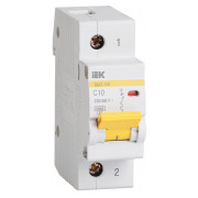 Автоматичний вимикач IEK ВА47-100 1P 10А тип C міні-фото