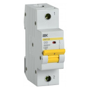 Автоматический выключатель IEK ВА47-150 1P 63А тип C 15кА мини-фото